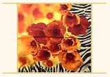 Wild Animal Printed Satin Scarf